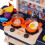 Living And Home (Blue) Children Pretend Kitchen Playset 43PCS 5
