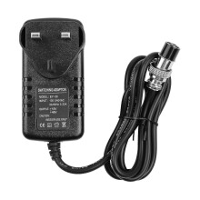 EY-08 Universal 15V DC Mixing Console Power Adapter, 4-Pin Round XLR Connector, UK Plug, 100-240V AC, 16-Channel