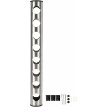 Stainless Steel Wall Mounted Wine Bottle Rack Holder for Home Bar Supplies