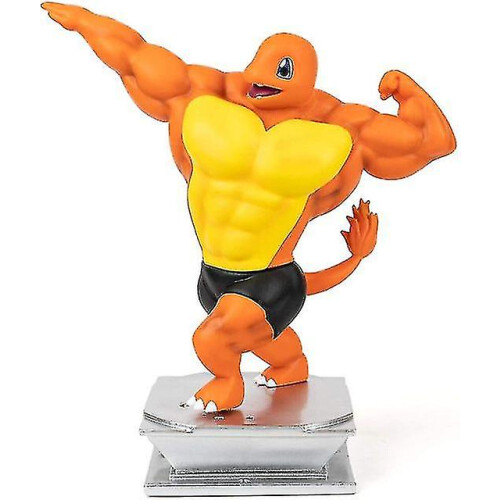 (Charmander) Anime Action Figure Gk Pikachu Bulbasaur Statue Figurine ...