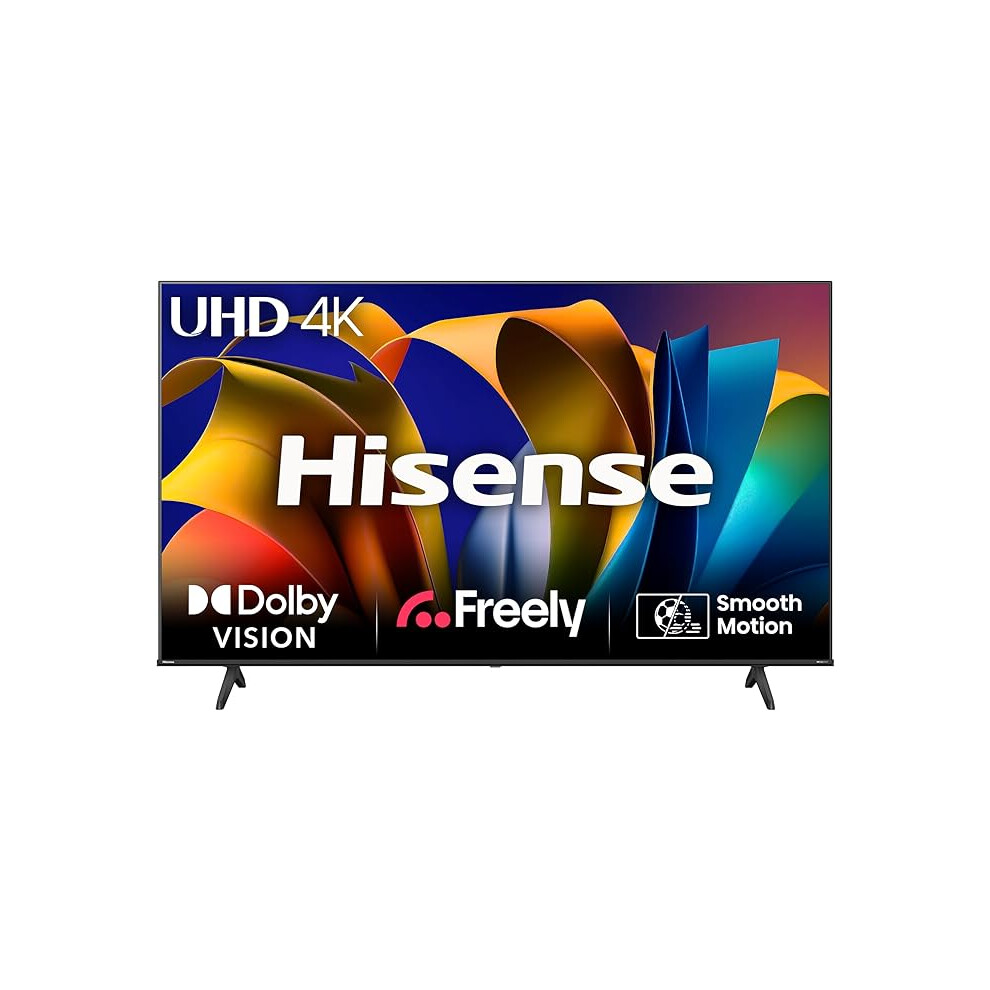 Hisense 43 Inch 4K Smart TV 43E6NTUK - Dolby Vision, Game Mode,2024 Model