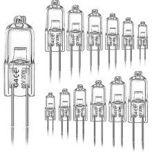 12 Pack G4 20w 12v 2800k 2-pin Halogen Light Bulbs For Cooker Hood Kitchen Living Room Bedroom-kryc