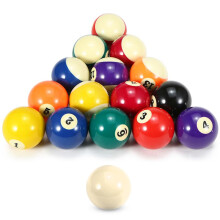 52.5mm Adult Billiard Ball Pool Ball Set Full Size American Standard Billiard Ball Set 16 Ball Durable Synthetic Resin Pool Ball
