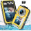 (yellow) Double screen 16X 32GB waterproof digital camera 1