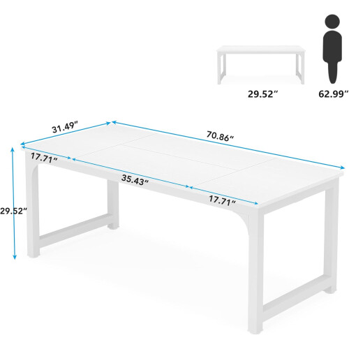 Tribesigns Tribesigns Desk Computer Table 160/180 cm, easy assembly 2