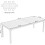 Tribesigns Tribesigns Computer Desk 200x70x75cm, Double PC Office Table, White 3