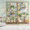 Tribesigns Tribesigns Bookcase 180 cm High Gold Tiered Bookcase 7