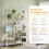 Tribesigns Tribesigns Flower Stand 5 ripiani per piante con 10 ganci a S 6