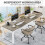 Tribesigns Tribesigns Computer Desk 200x70x75cm, Double PC Office Table 7