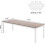Tribesigns Tribesigns dining table 200 cm for 8 people in industrial style 3