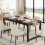 Tribesigns Tribesigns dining table 180 x 80 cm kitchen table for 6-8 people 2