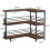 Tribesigns Tribesigns 3 Tier Bar Table L-shaped Bistro Table with Shelf Wine Rack 3