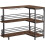 Tribesigns Tribesigns 3 Tier Bar Table L-shaped Bistro Table with Shelf Wine Rack 8