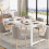 Tribesigns Tribesigns dining table 180 x 80 cm kitchen table for 6-8 people 4
