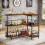 Tribesigns Tribesigns 3 Tier Bar Table L-shaped Bistro Table with Shelf Wine Rack 2