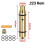 (223Rem) Tactical Training Laser Bullet 9mm Bore Sight For Dry Fire Training 380acp 1