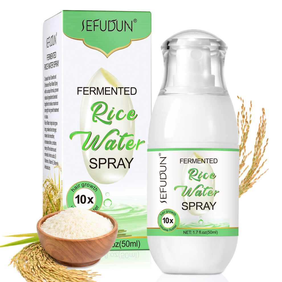 Rice Essence Spray Improves Dryness, Nourishes, Strengthens And Smoothes Hair Care Essence