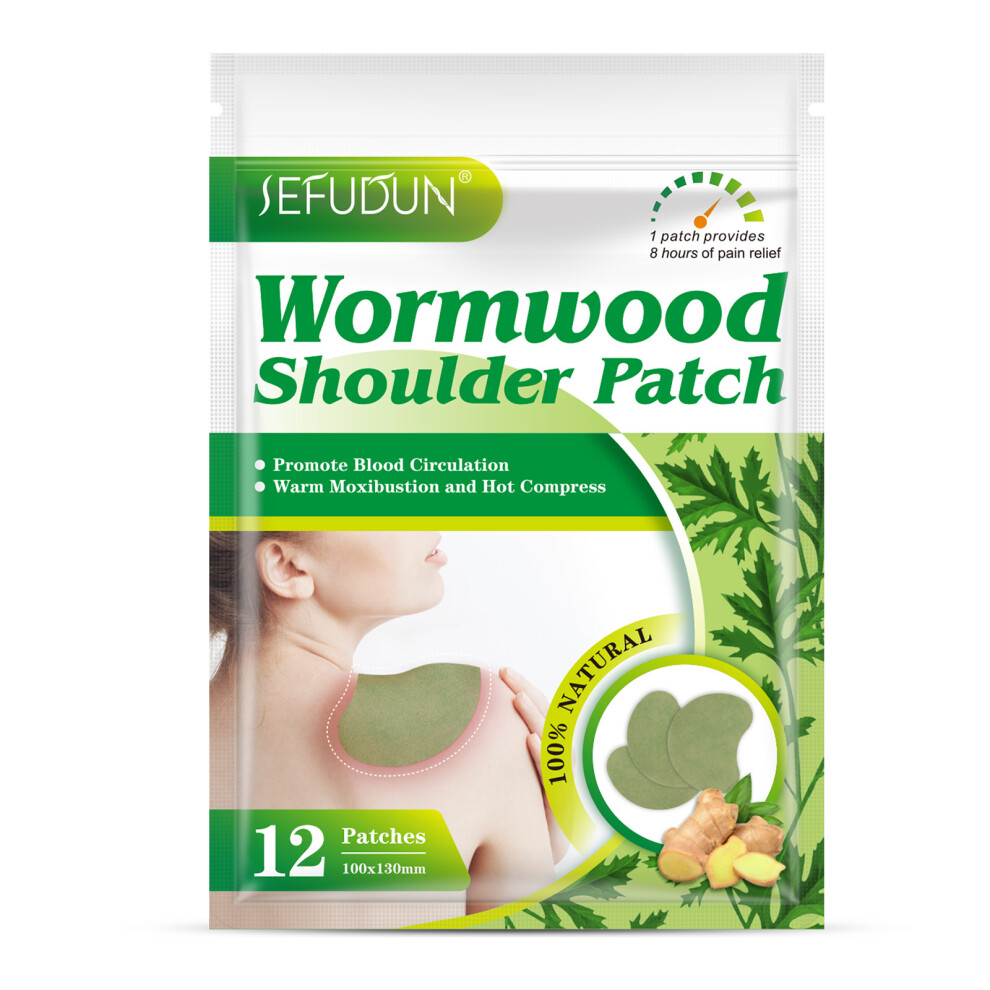 Closkye (Wormwood Shoulder Patch) Mugwort Patch, Shoulder And Foot Moxibustion Care Patch, Fatigue Relief Plaster