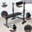 Weight Training Gym Fitness Exercise Lifting Bench 3