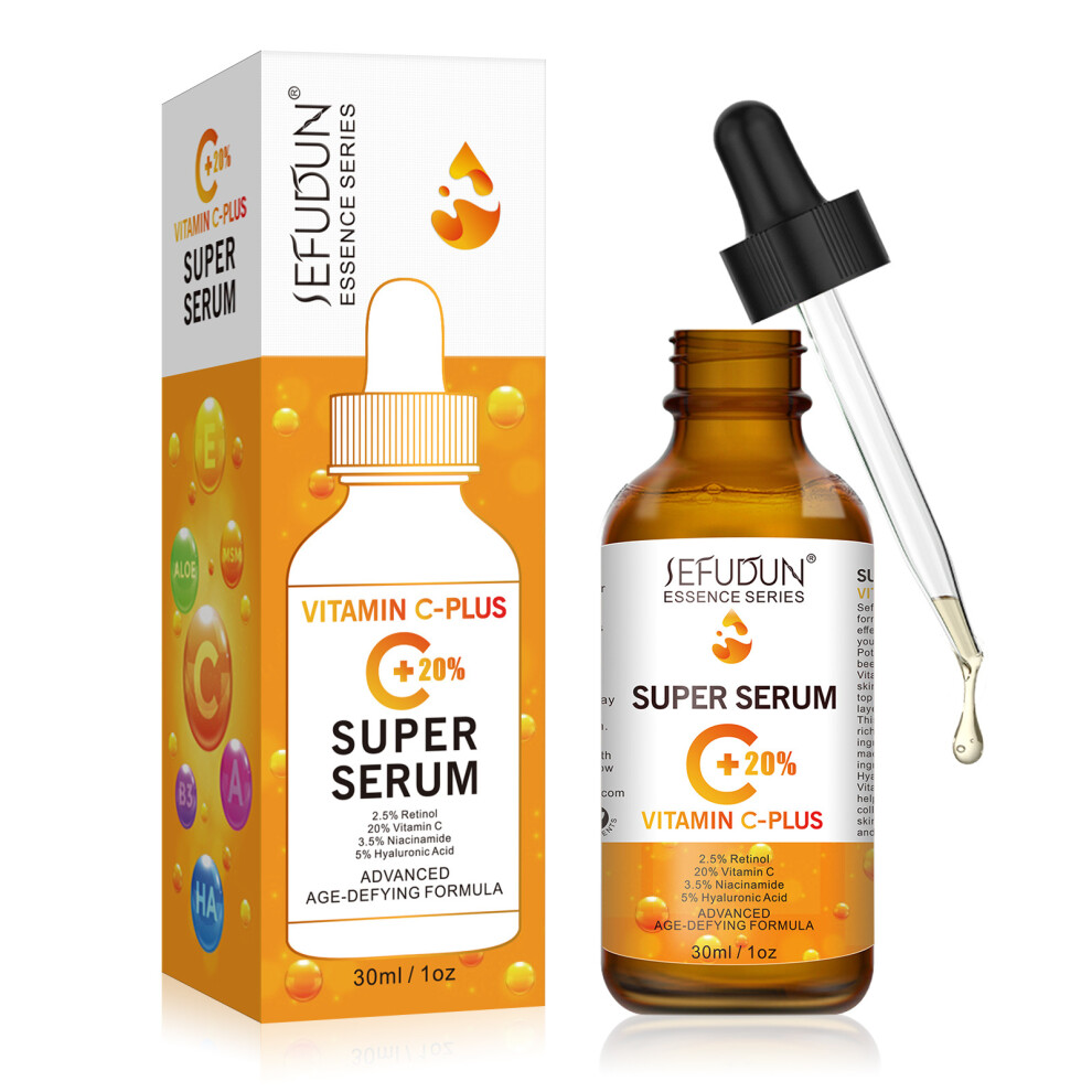 Closkye (Super Vc Essence) Niacinamide Collagen Vc Fruit Acid Firming Essence Hydrating Nourishing Firming Essence