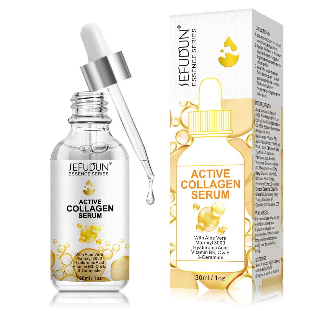 Closkye (Collagen) Niacinamide Collagen Vc Fruit Acid Firming Essence Hydrating Nourishing Firming Essence