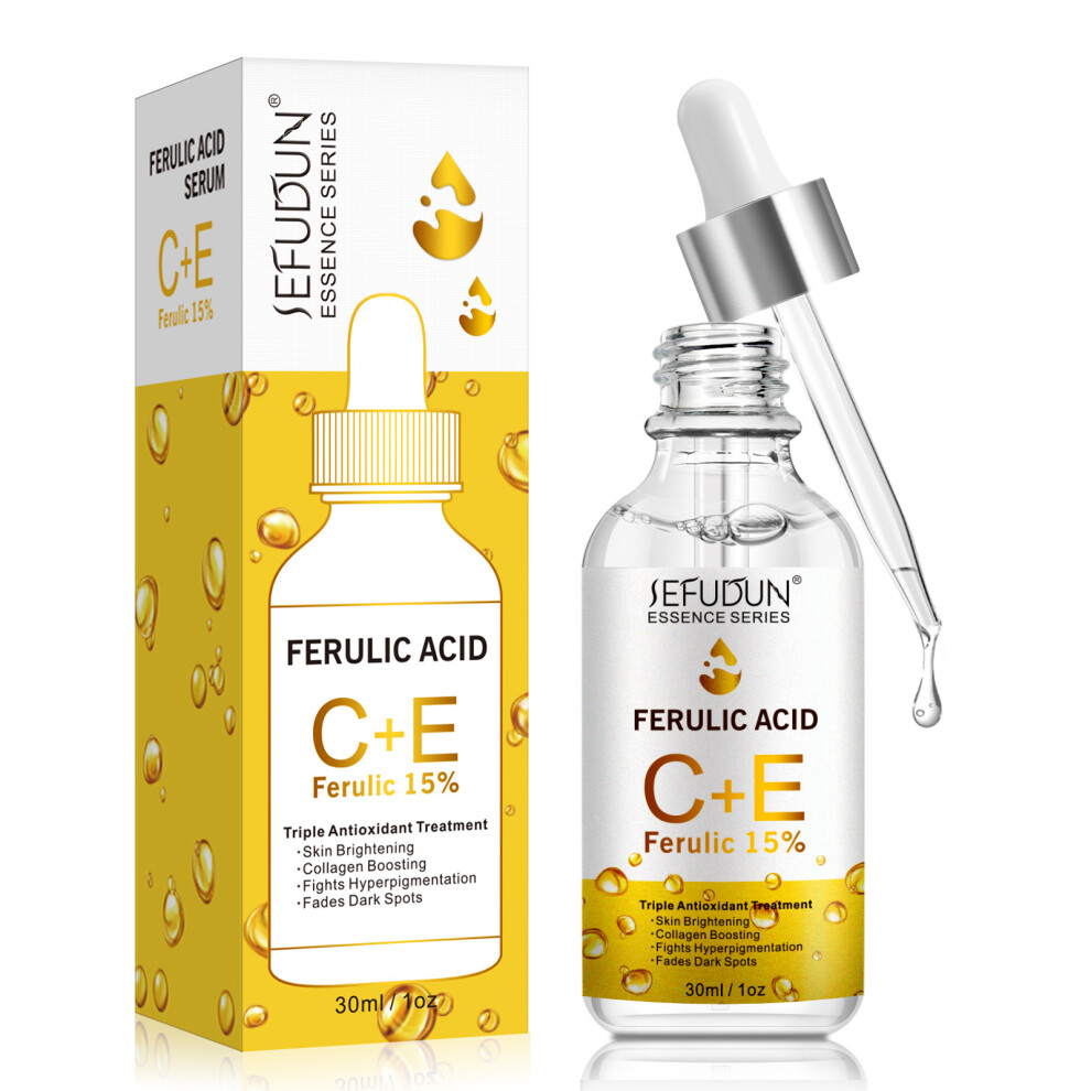 Closkye (Ferulic Acid Essence) Niacinamide Collagen Vc Fruit Acid Firming Essence Hydrating Nourishing Firming Essence