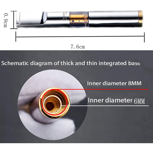 (black) Cigarette Holder Filter Reusable Filtering, Cigarettes 2