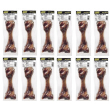 12 Serrano Ham Bones 100% Natural Cured Large Dog Bone Treat Snack