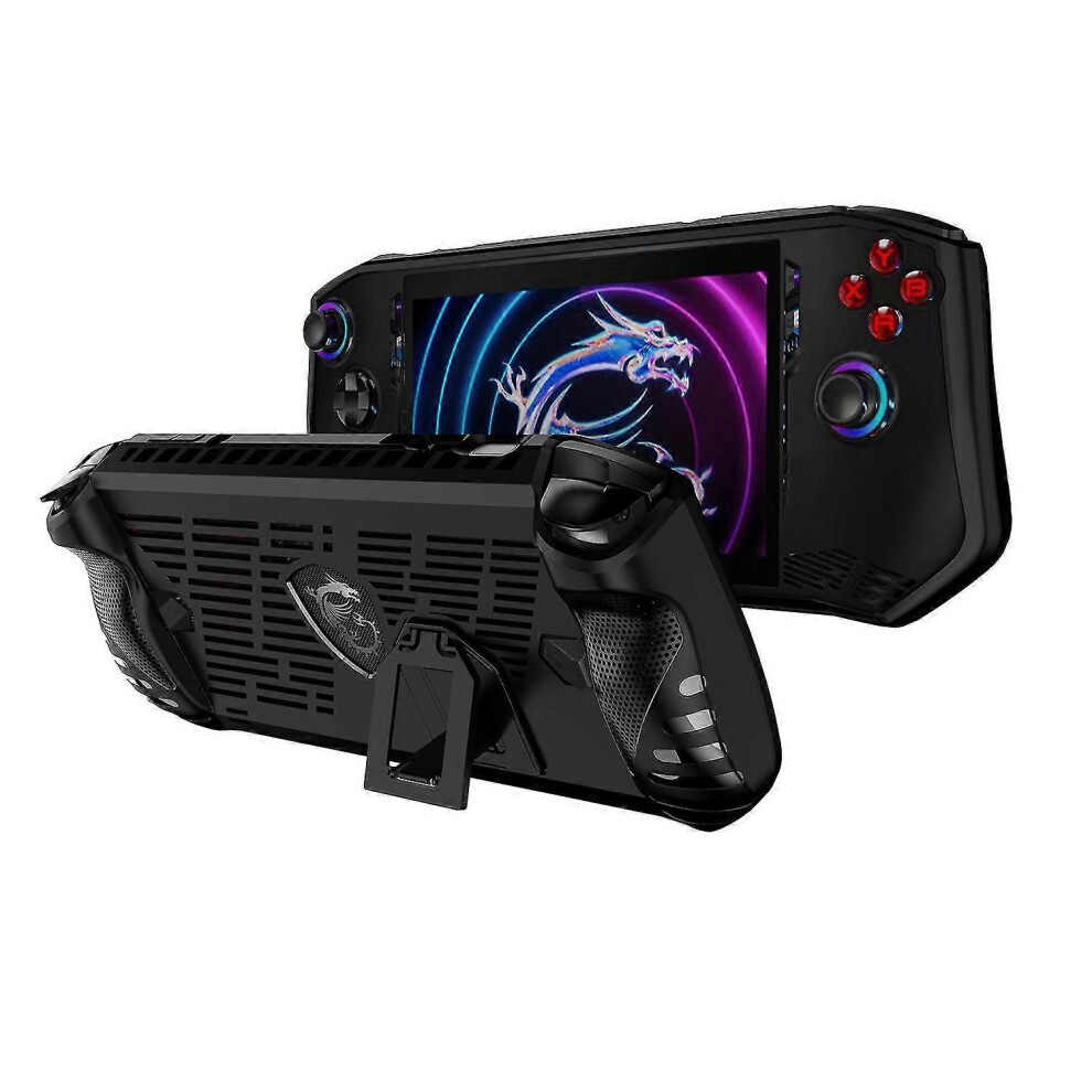 Protective Case For Msi Claw Gaming Handheld, Soft Tpu Shockproof Non-Slip Cover With Foldable Kickstand For Msi Claw Accessories 3247719426135