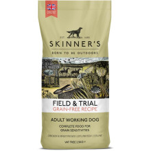 Skinner's Field & Trial Complete Dry Grain Free Adult Dog Food Chicken and Sweet Potato, 2.5 kg
