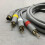 S-VIDEO S-terminal Audio Video SAV Cable for WII/WIIU Console 3