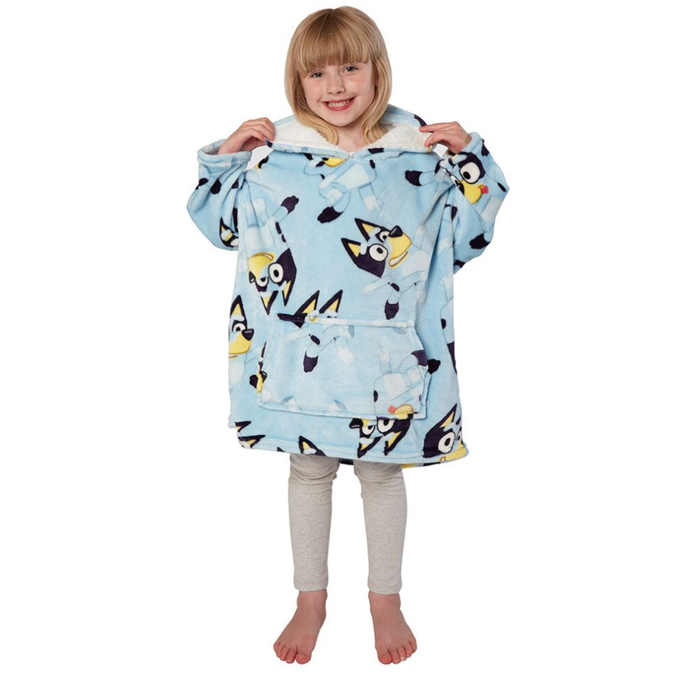 Bluey Kids Poncho Blanket