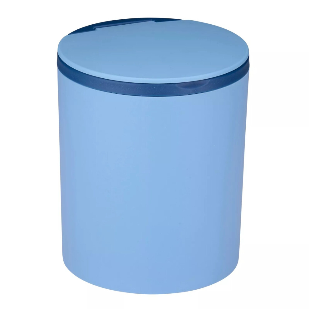 (Table Top Bin Mini Small Square Desk Flip Top Lid Rubbish Dustbin Bedroom Office) Table Top Bin Mini Small Square Desk Flip Top Lid Rubbish Dustbin B