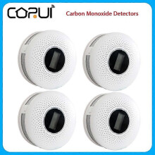 Corui Carbon Monoxide Smoke Composite Alarm Household 2 In1 Fire Soot Co Smoke Detector Carbon