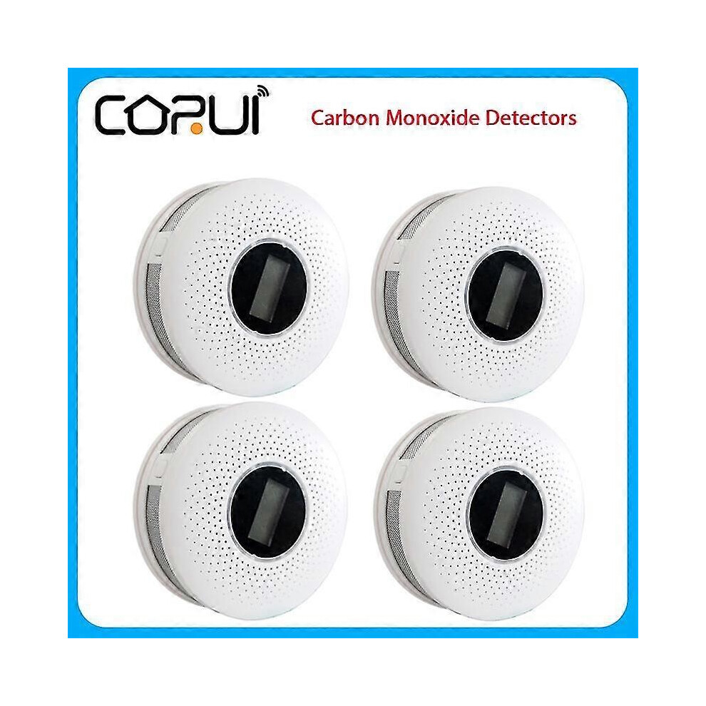 Corui Carbon Monoxide Smoke Composite Alarm Household 2 In1 Fire Soot Co Smoke Detector Carbon 3247719426289
