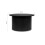 Round Fluted Coffee Table Black Axel Birlea 5