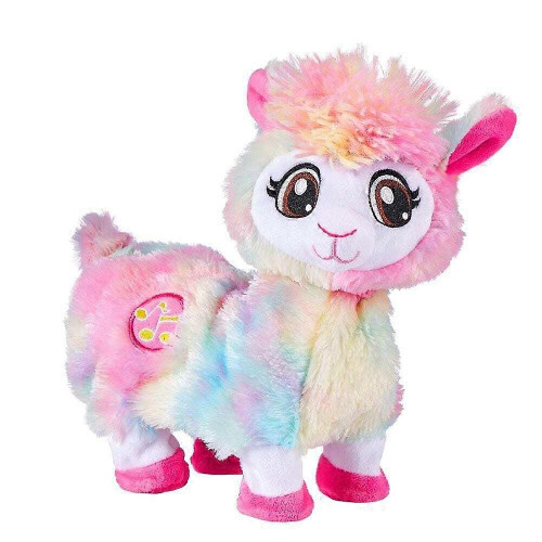 Pets Alive the Booty Shakin Llama Dancing Toy  Rainbow color