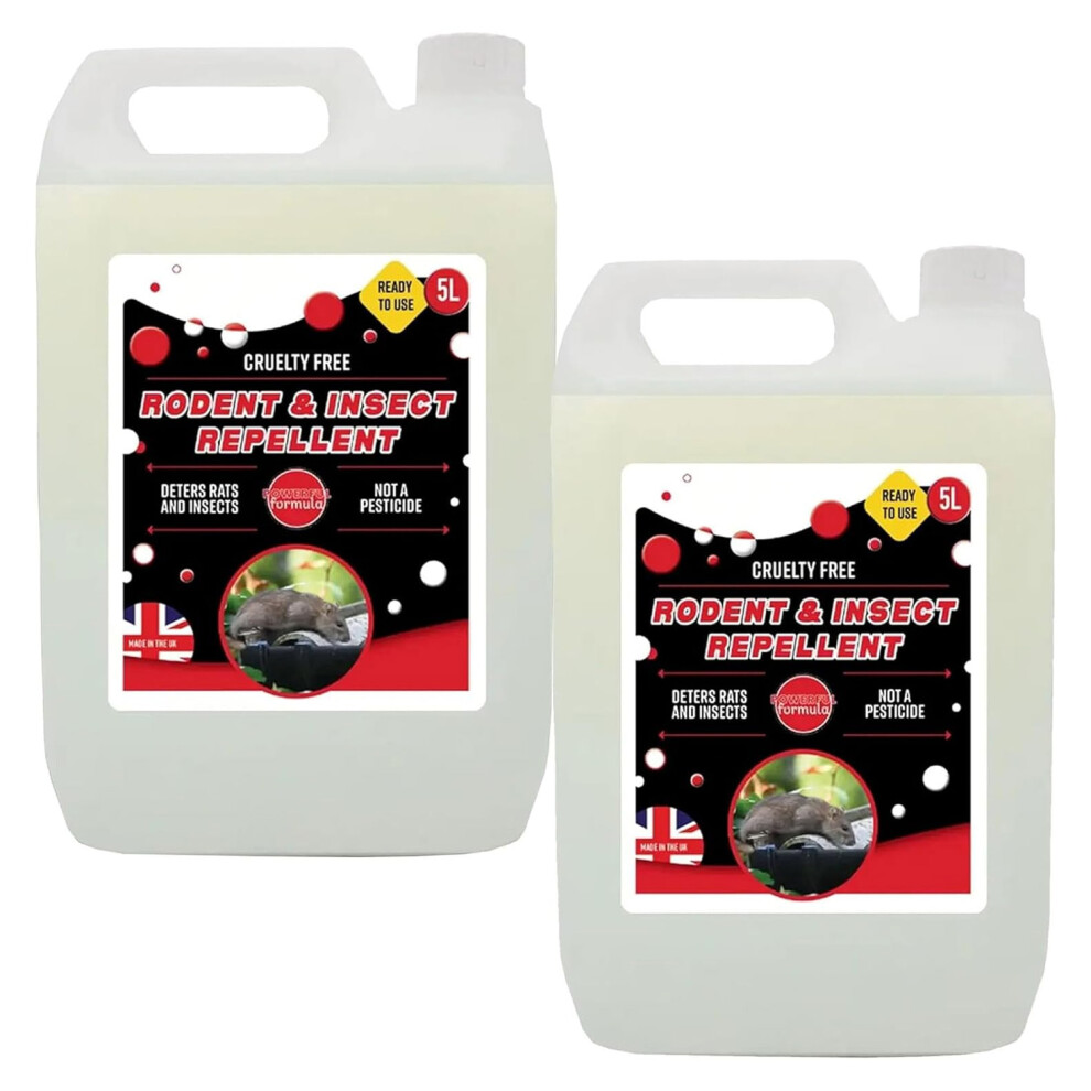2 x 5L Rodent & Insect Ready to Use Protective Rodent Repellent-image-OPC-PFWX2CC-NEW