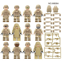 (12pcs-D) 12pcs Counter Terrorism Special Forces Minifigures