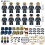 (12pcs-D) 12pcs Counter Terrorism Special Forces Minifigures 6