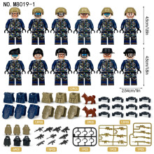 (12pcs-E) 12pcs Counter Terrorism Special Forces Minifigures
