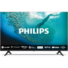 PHILIPS 55PUS7009 4K LED Smart TV - 55 Inch Display with Pixel Precise Ultra HD Titan OS Platform and Dolby Atmos Sound, Works with Alexa