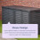 Extra Large Outdoor Garden Storage Box 750L 3