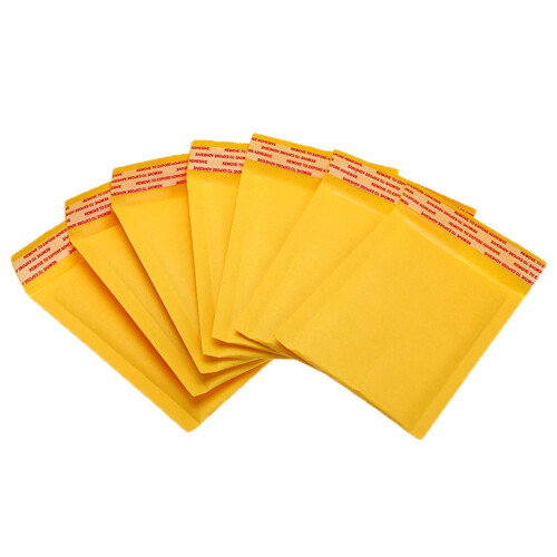 Φάκελοι με φυσαλίδες από χαρτί Kraft 100 τεμ. 1