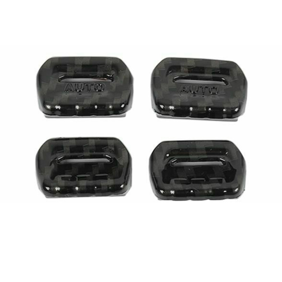 Window Lift Switch Adjust Button Cover Trim Abs (Carbon Fiber) 4853718764773