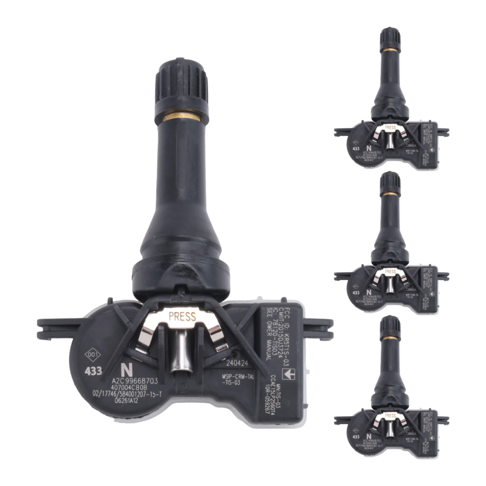 4Pcs Tpms Tire Pressure Sensor 407004Cb0b For 4853718766777