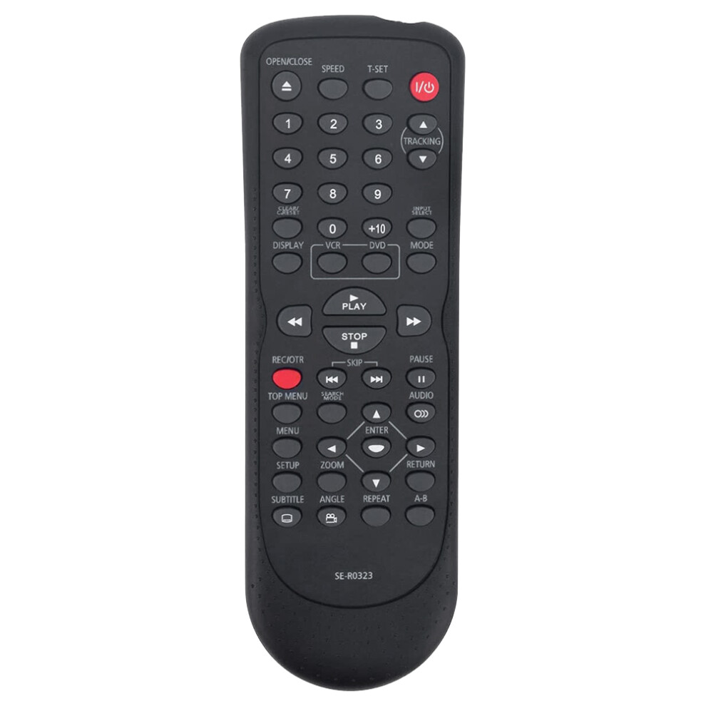 Se-R0323 Replacement Remote Control For Dvd Vcr Video Player Black 4853718746984