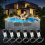 6PCS Solar Pool Light Waterproof LED For Swimming pool 2