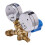 Oxygen Gas Bottle Regulators O2 Reducing Pressure Inhaler Double 6