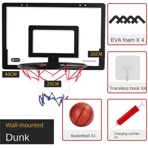 Φορητό Funny Mini Basketball Hoop Toy Kit Μπάσκετ εσωτερικού χώρου στο σπίτι 2